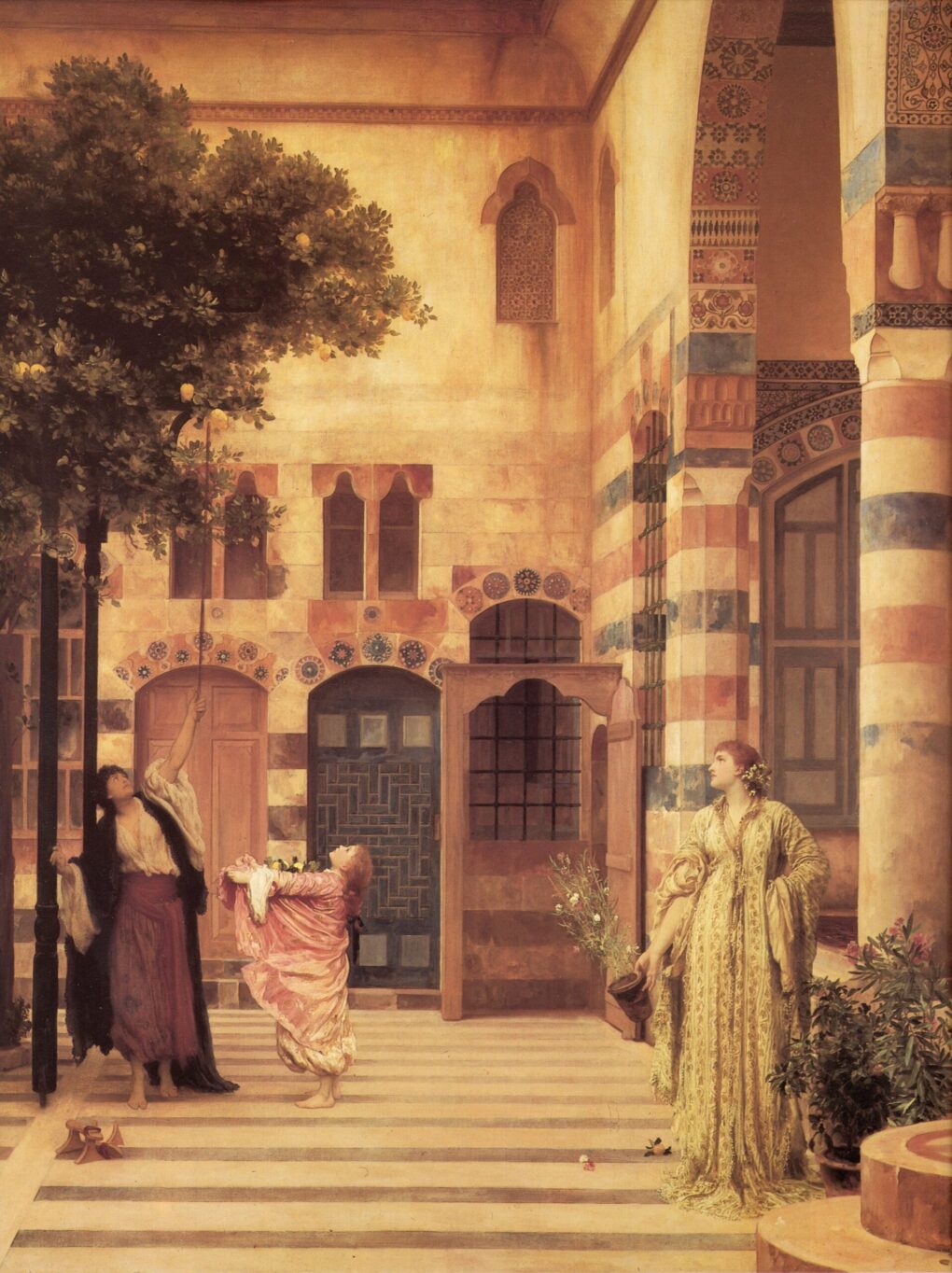 Old Damascus Jewish Quarter – Frederic Leighton