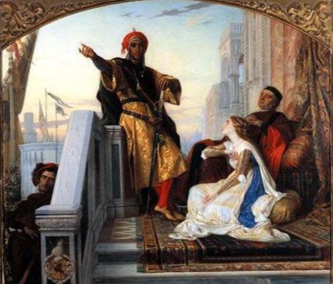 Othello Relating His Battles – Alexandre Cabanel Alexandre Cabanel