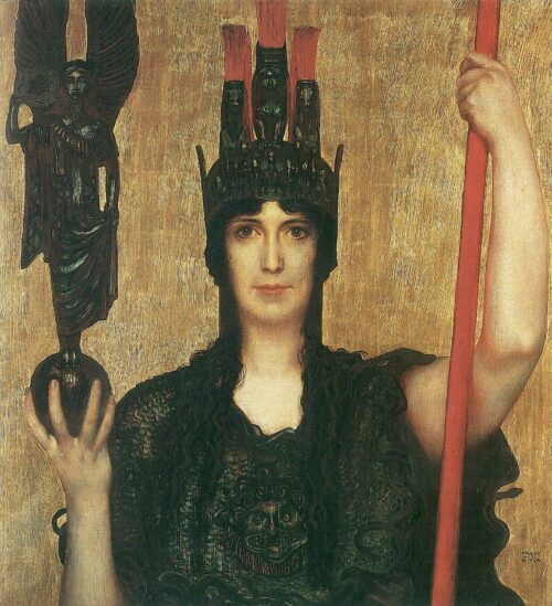 Pallas Athene – Franz Von Stuck Franz von Stuck