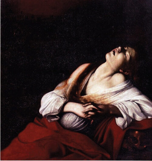 Penitent Magdalene – Caravaggio Caravaggio