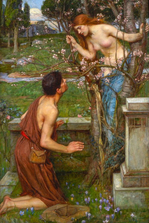 Phyllis and Demophoön – John William Waterhouse John William Waterhouse