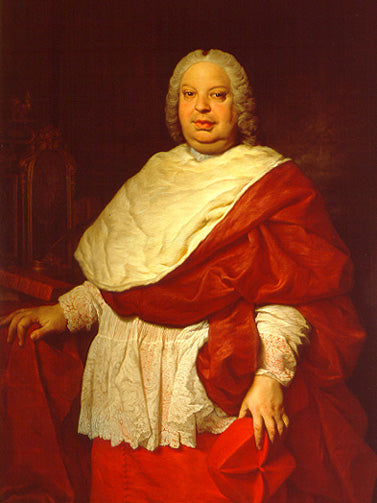 Portrait of Cardinal Silvio Valenti-Gonzaga – Pierre Subleyras Pierre Subleyras