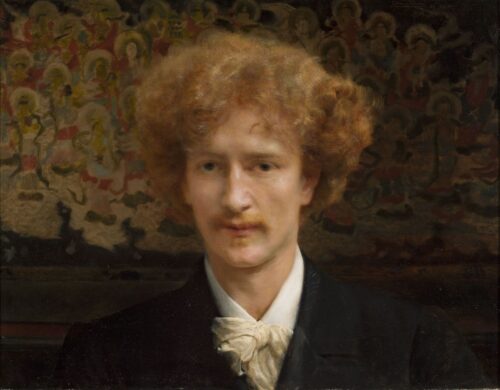 Portrait of Ignacy Jan Paderewski – Lawrence Alma-Tadema Lawrence Alma-Tadema