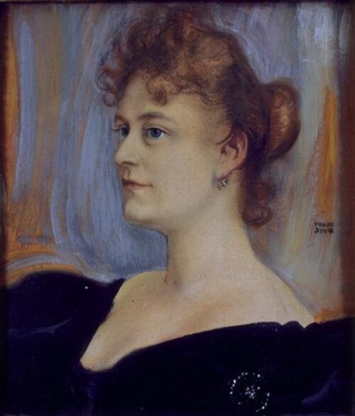 Portrait of Lillian Sanderson – Franz Von Stuck Franz von Stuck