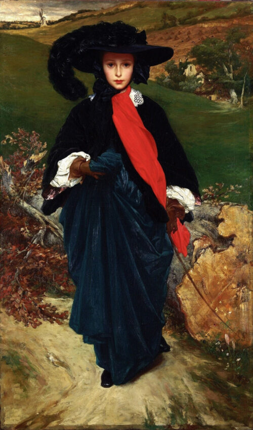 Portrait of May Sartoris – Frederic Leighton Frederic Leighton