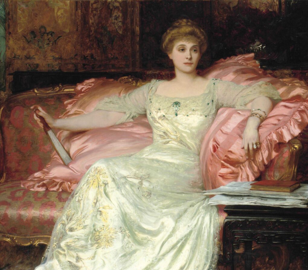 Portrait of Mrs. W. K. D’Arcy – Sir Francis Dicksee