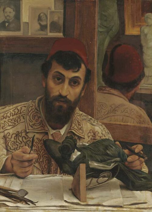 Portrait of Professor Giovanni Battista Amendola – Lawrence Alma-Tadema Lawrence Alma-Tadema