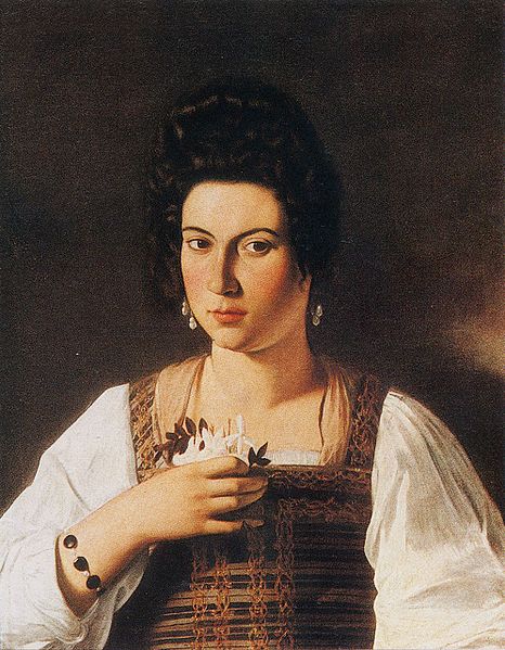 Portrait of a Courtesan – Caravaggio Caravaggio