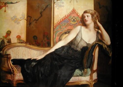 Reclining Woman – John Collier John Collier