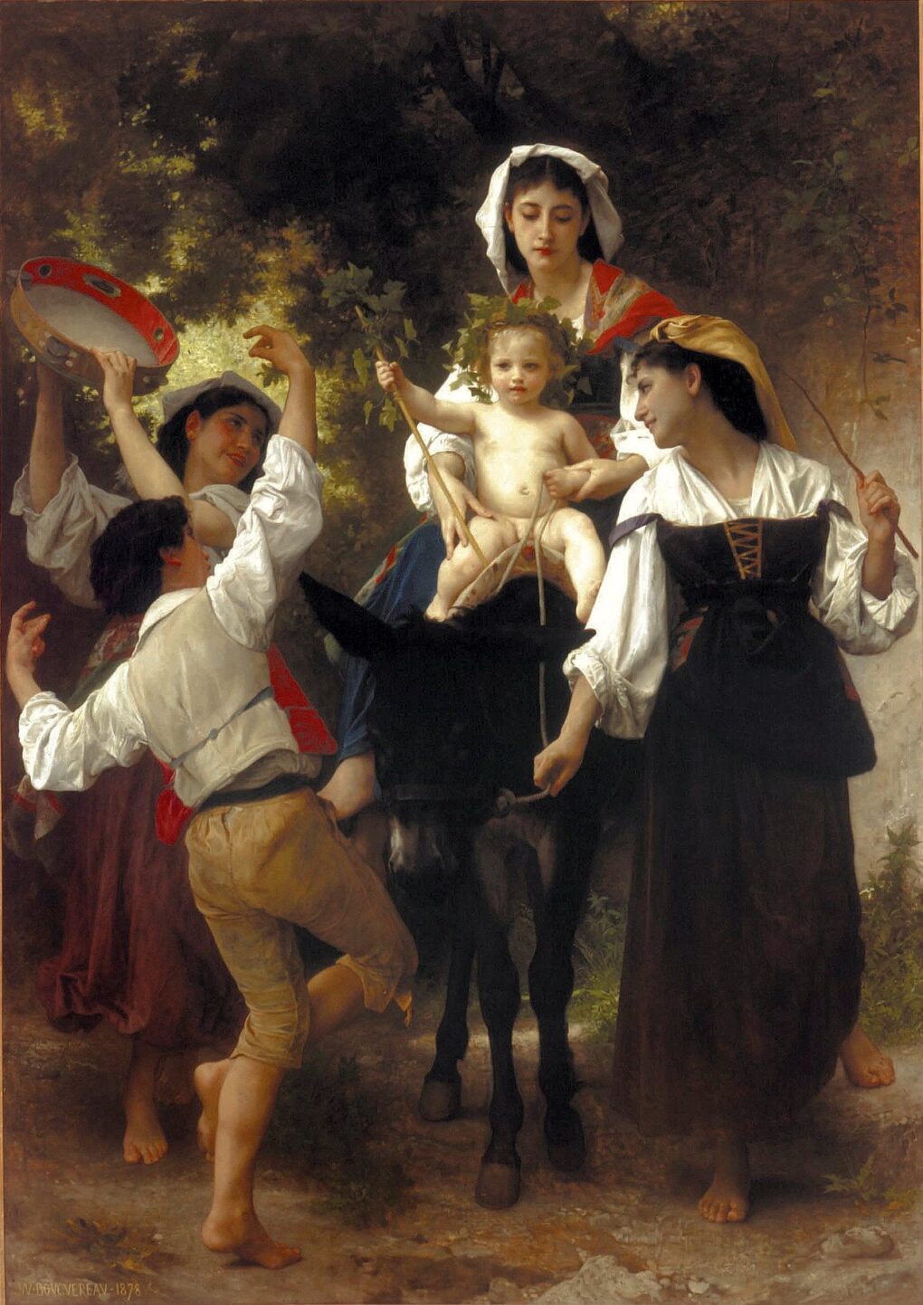 Return from the Harvest – William Bouguereau