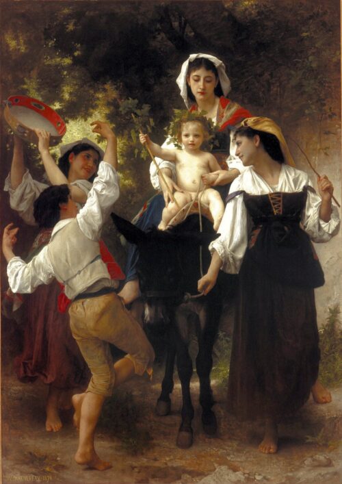 Return from the Harvest – William Bouguereau William Bouguereau