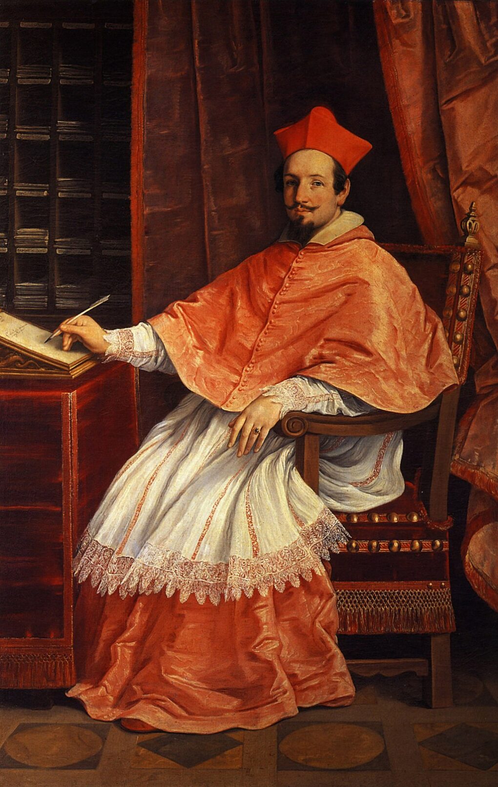 Portrait of Cardinal Bernardino Spada – Guido Reni