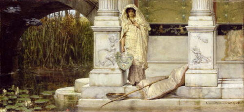 Roman Fisher Girl – Lawrence Alma-Tadema Lawrence Alma-Tadema