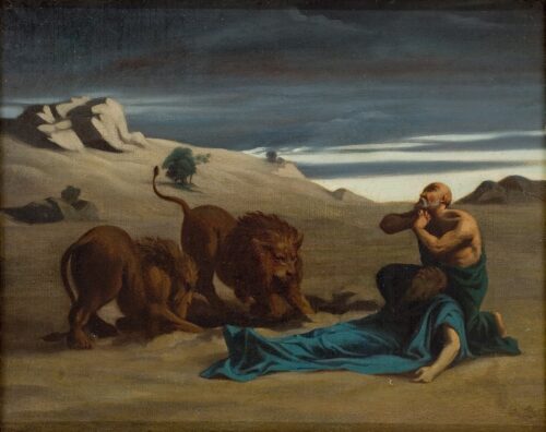 Saint Paul Surrounded by Lions – Alexandre Cabanel Alexandre Cabanel