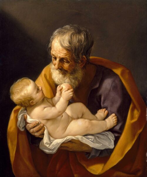 Saint Joseph and the Christ Child – Guido Reni Guido Reni