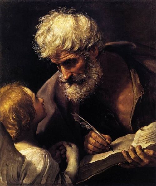 Saint Matthew – Guido Reni Guido Reni