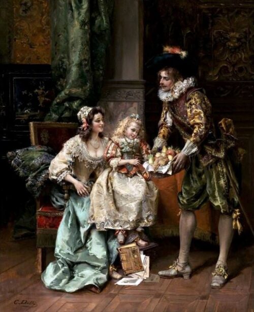 She Picked Her Favorite – Cesare-Auguste Detti Cesare-Auguste Detti