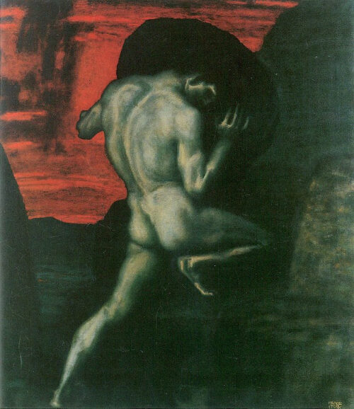 Sisyphus – Franz Von Stuck Franz von Stuck