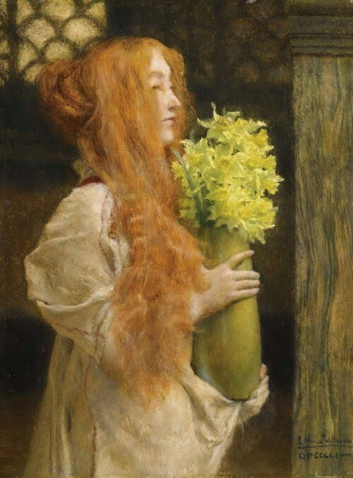 Spring Flowers – Lawrence Alma-Tadema Lawrence Alma-Tadema