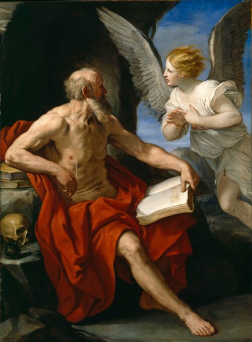 The Angel Appearing to St. Jerome – Guido Reni Guido Reni