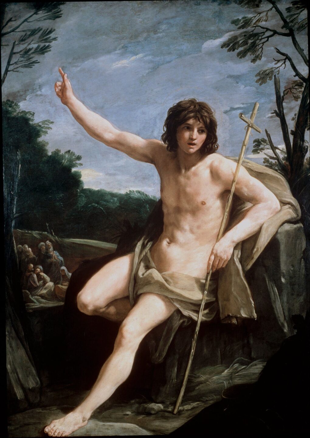 St. John the Baptist in the Wilderness – Guido Reni