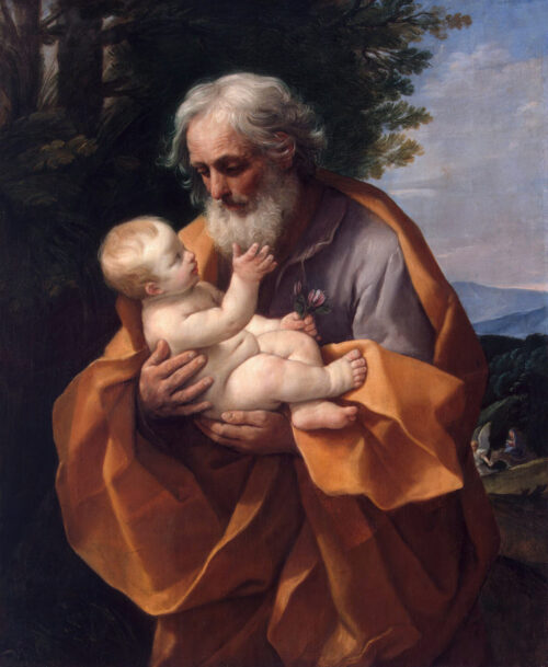 St. Joseph with the Infant Jesus – Guido Reni Guido Reni