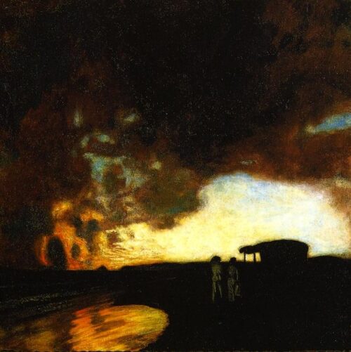 Sunset at Sea – Franz Von Stuck Franz von Stuck