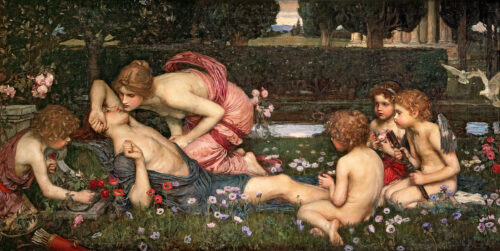 The Awakening of Adonis – John William Waterhouse John William Waterhouse