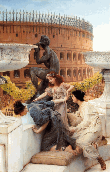 The Colosseum – Lawrence Alma-Tadema Lawrence Alma-Tadema