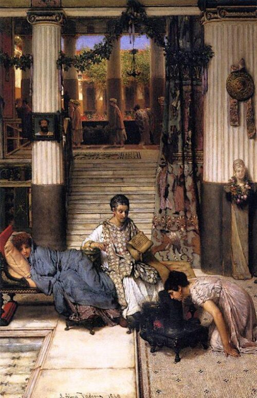 The Convalescent – Lawrence Alma-Tadema Lawrence Alma-Tadema