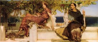 The Conversion of Paula by Saint Jerome – Lawrence Alma-Tadema Lawrence Alma-Tadema