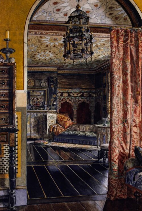 The Drawing Room at Townshend House – Lawrence Alma-Tadema Lawrence Alma-Tadema