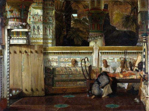 The Egyptian Widow – Lawrence Alma-Tadema Lawrence Alma-Tadema