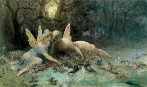 The Fairies – A Scene Inspired by William Shakespeare – Gustave Doré Gustave Doré