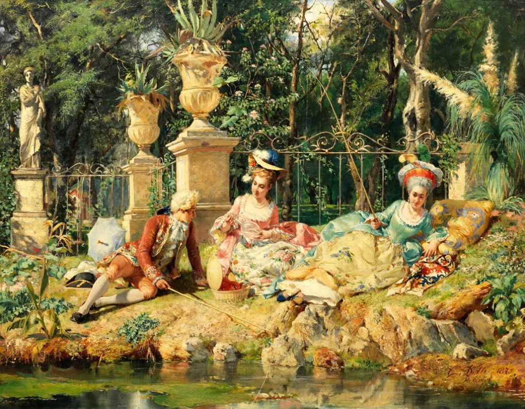 The Fishing Party – Cesare-Auguste Detti