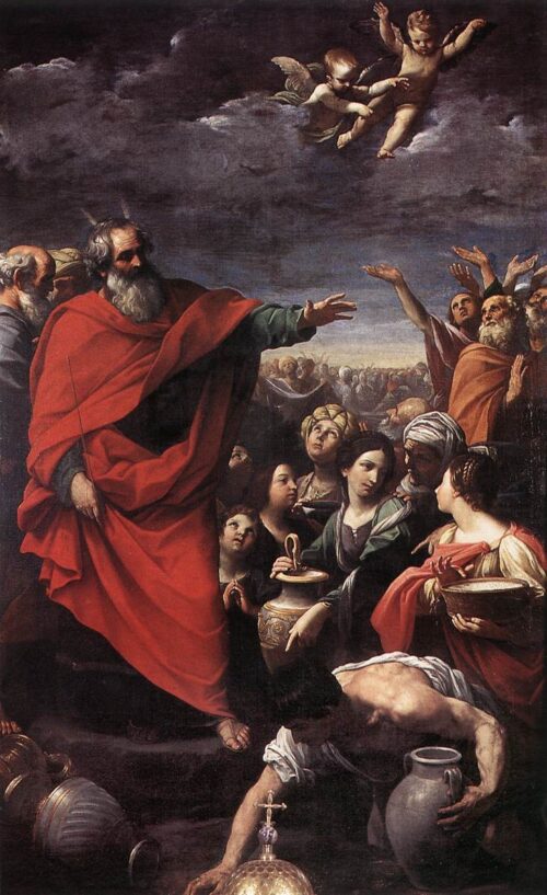 The Gathering of the Manna – Guido Reni Guido Reni