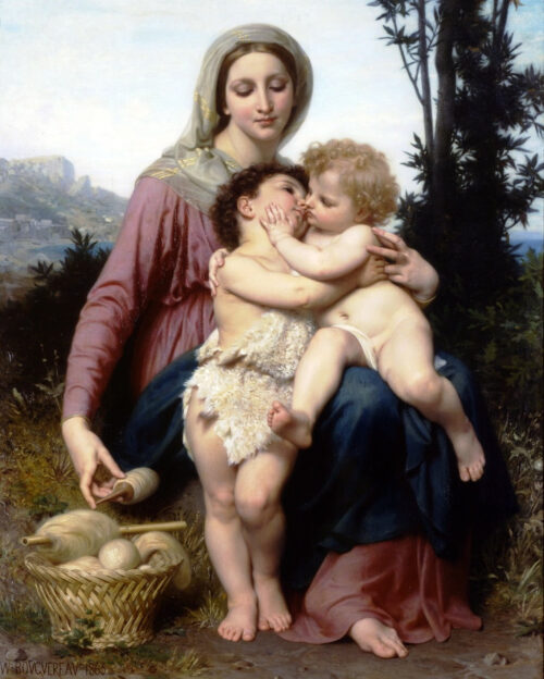 The Holy Family – William Bouguereau William Bouguereau