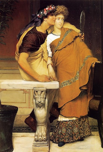 The Honeymoon – Lawrence Alma-Tadema Lawrence Alma-Tadema