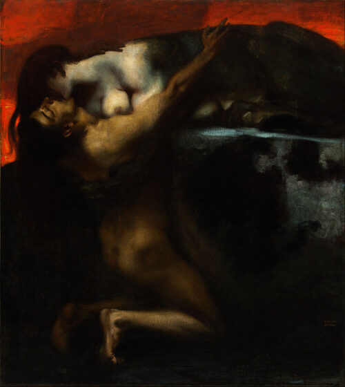 The Kiss of the Sphinx – Franz Von Stuck Franz von Stuck