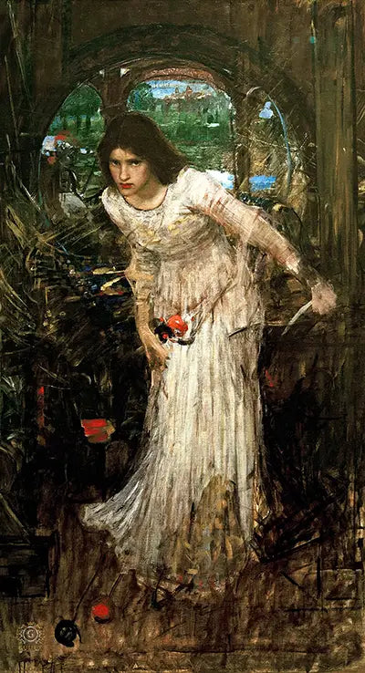 The Lady of Shalott – John William Waterhouse John William Waterhouse