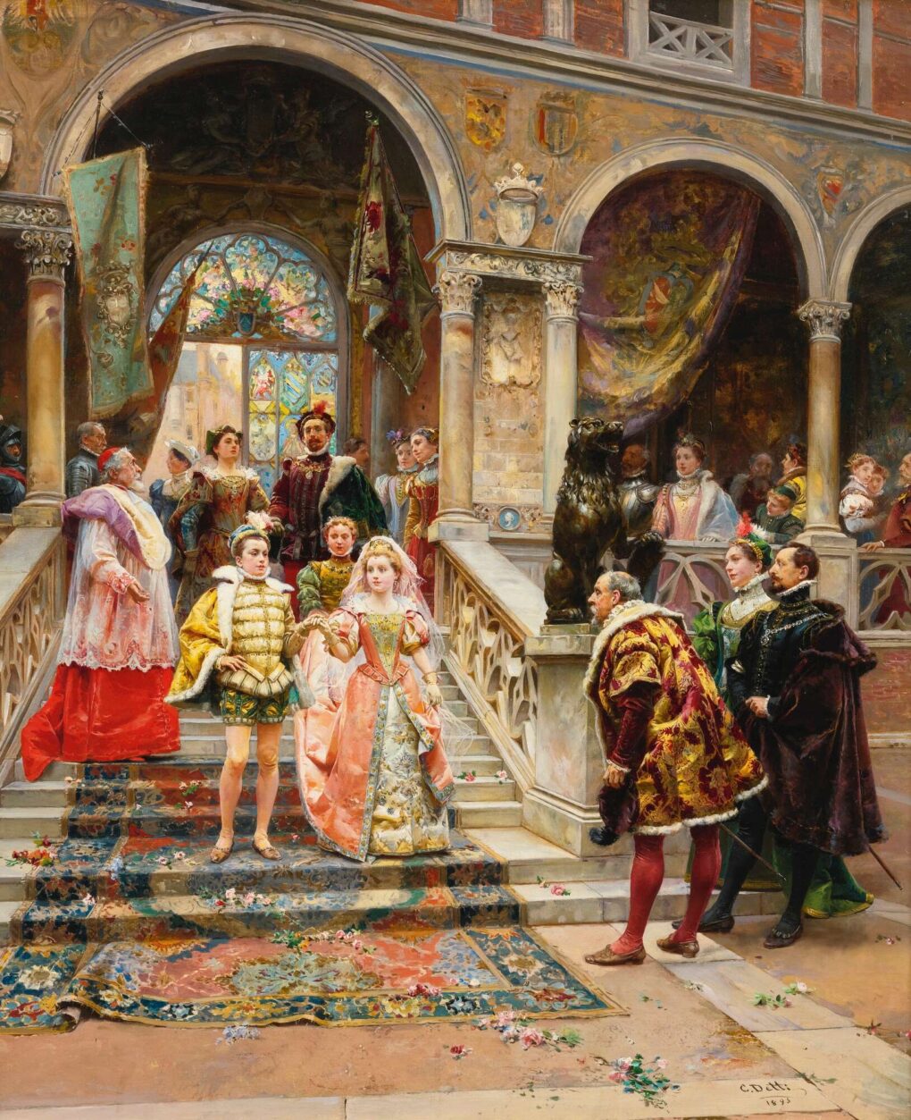 The Marriage of the Prince - Cesare-Auguste Detti