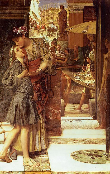 The Parting Kiss – Lawrence Alma-Tadema Lawrence Alma-Tadema