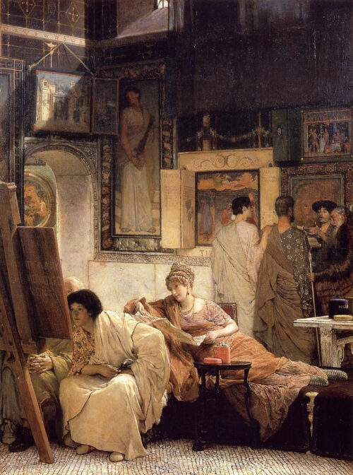 The Picture Gallery – Lawrence Alma-Tadema Lawrence Alma-Tadema