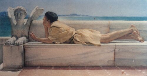 The Silent Counselor – Lawrence Alma-Tadema Lawrence Alma-Tadema