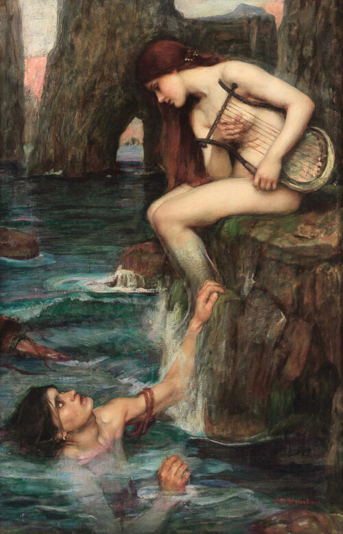 The Siren – John William Waterhouse John William Waterhouse