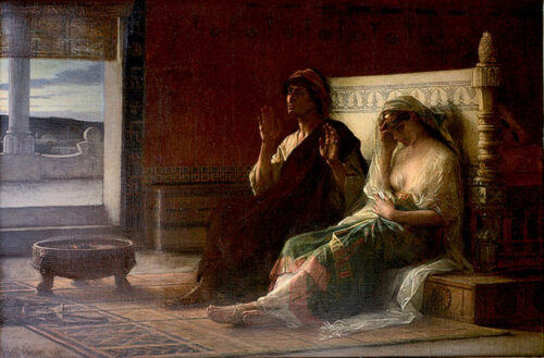 The Story Teller – Alexandre Cabanel Alexandre Cabanel