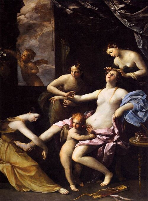 The Toilet of Venus – Guido Reni Guido Reni