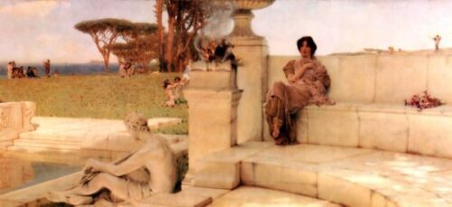 The Voice of Spring – Lawrence Alma-Tadema Lawrence Alma-Tadema