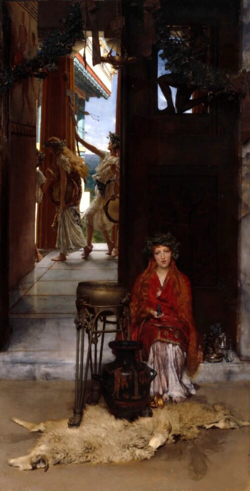 The Way to the Temple – Lawrence Alma-Tadema Lawrence Alma-Tadema