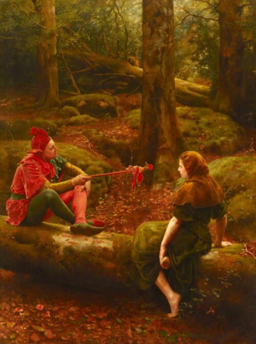 Touchstone and Audrey – John Collier John Collier